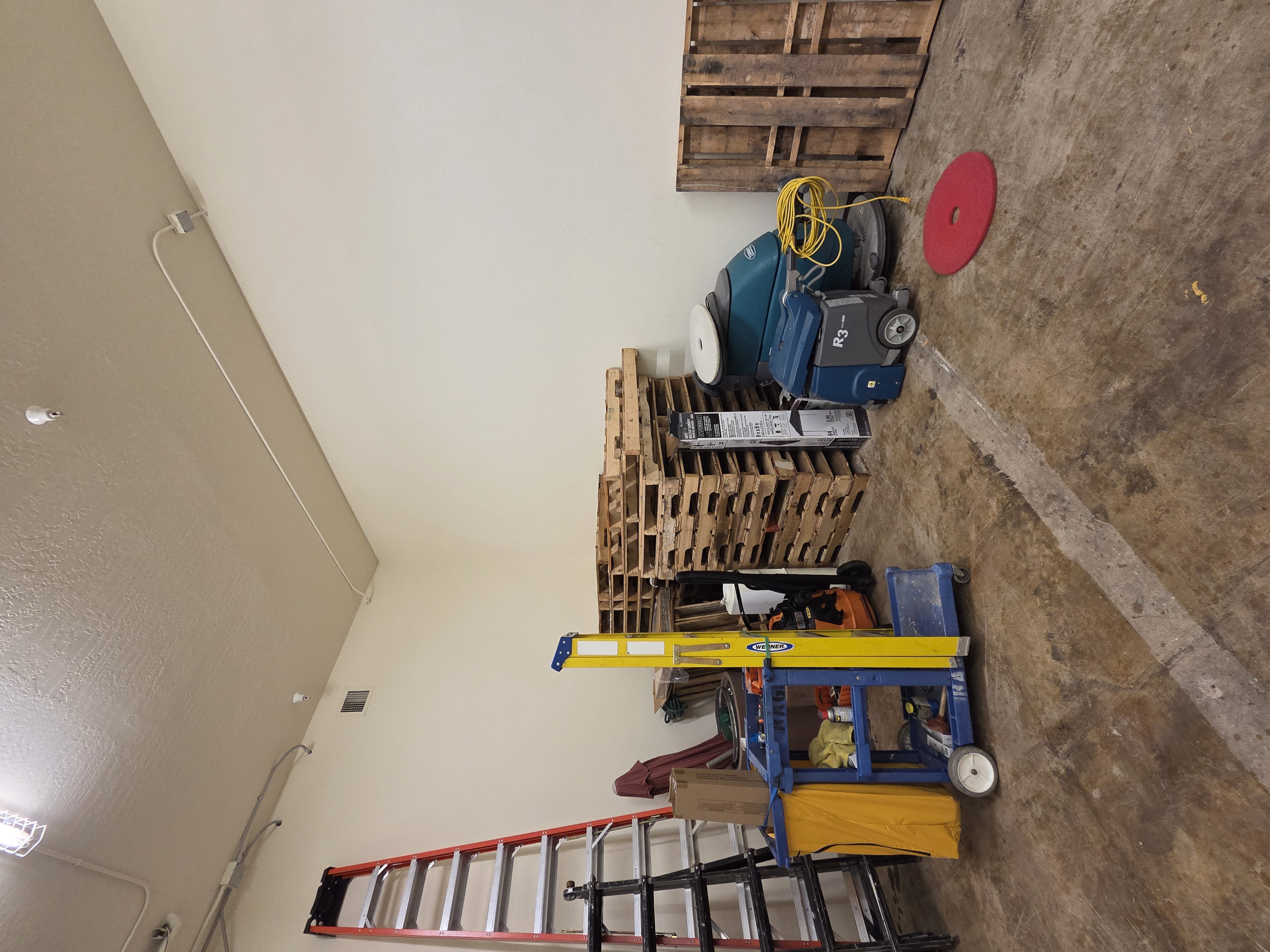 Completed junk removal job